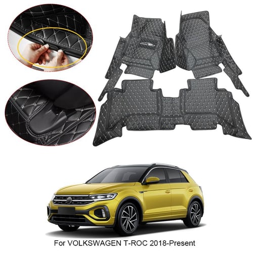 Fully Surrounded Foot Pad For Volkswagen T-roc 2018 2019 2020 Car