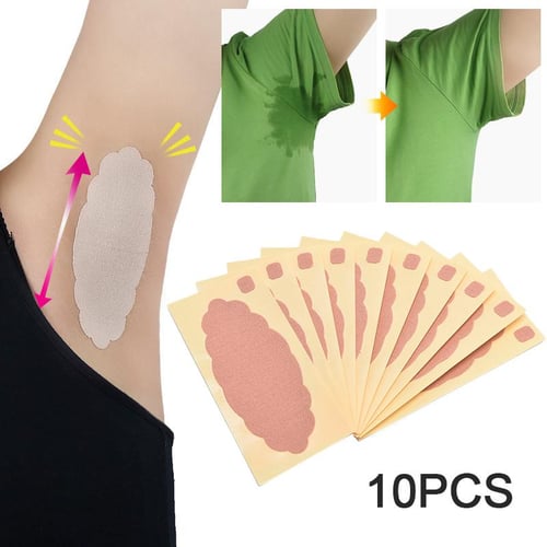 50PC Underarm Pads Dress Underarm Arm Sweat Pads Under Arms Deodorant Sweat  Pads