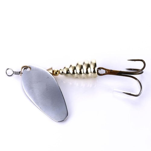 HENGJIA Fishing Lures Trout Lures Spinner Baits - Rosster Tail