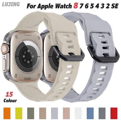 Correa Apple Watch silicona Colores Series 3/4/5/6/SE 38mm a 41mm