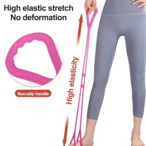 Yoga Sports Stretching Belt for Women Men Soft Elastic TPE 8
