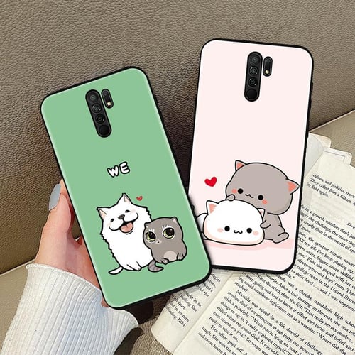 Case For Xiaomi Redmi Note 9 Pro Max 9S TPU Cute Cat Cactus Avocado Phone  Case