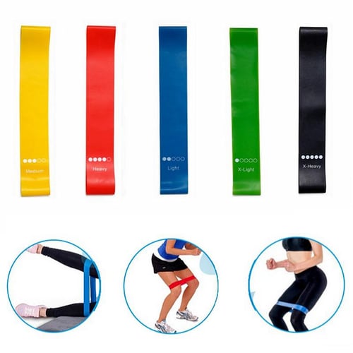 Yoga Elastic Resistance Bands Loop Exercise Rubber Band Training