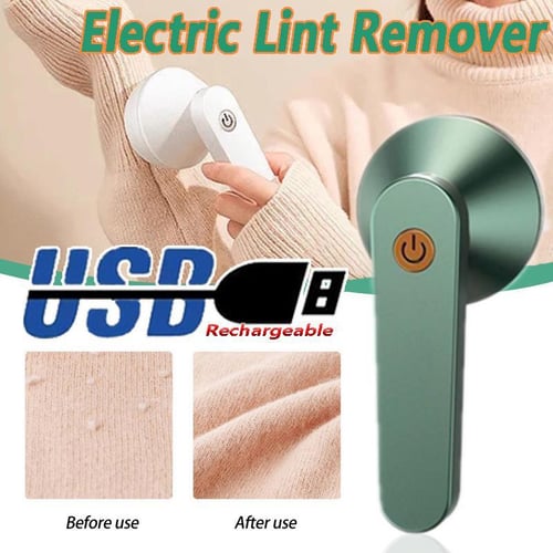 1PC USB Rechargeable Lint Remover Electric Pellets Lint Removal