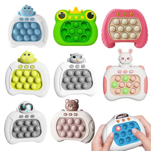 Hot Pop Quick Push Bubbles Game Console Series Toys Funny Whac-A-Mole Toys  for Kids Boys and Girls Adult Fidget Anti Stress Toys