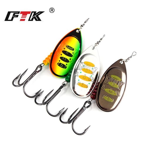 FISH KING Willow Spinner Bait 8.4g12.5g14.7g Copper Size 3#-5# With  35647-BR Treble Hook 2#-1/0# Fishing Lure - buy FISH KING Willow Spinner  Bait 8.4g12.5g14.7g Copper Size 3#-5# With 35647-BR Treble Hook 2#-1/0#