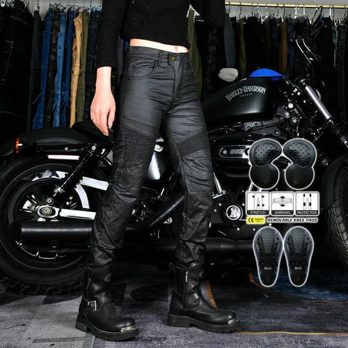 Retro Motorcycle Pants | JES-6