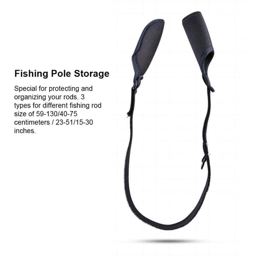 Fishing Rod Case Portable Folding Fishing Pole Storage Bag