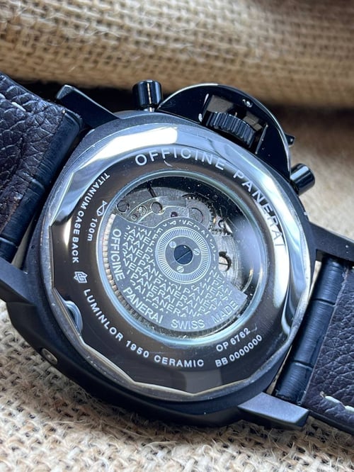 Luminor panerai op 6762 clearance bb 0000000