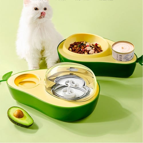 Electronic store cat bowl