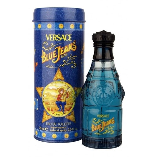 Gianni versace blue jeans cheap
