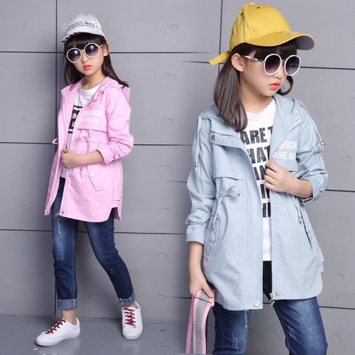 Girls thin coats discount