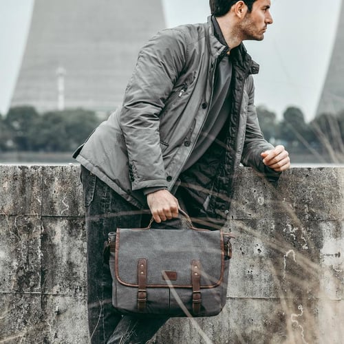 Men's european shoulder bag store
