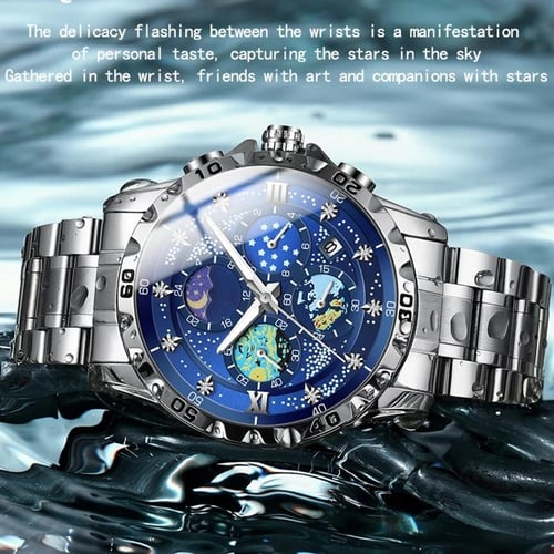 Starry sky quartz watch shop