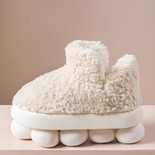 Fuzzy house boots top