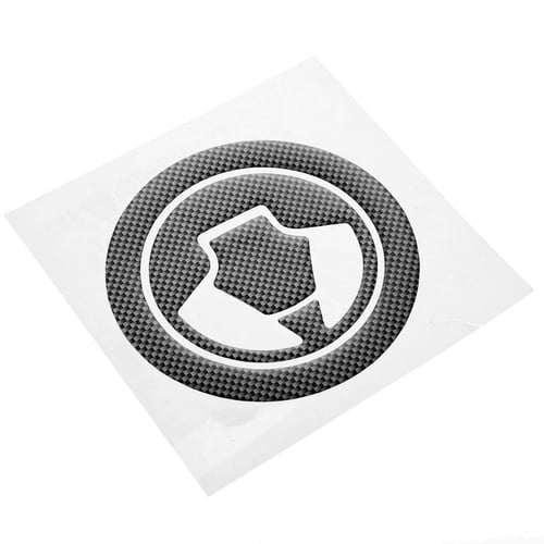Motorcycle Oil Gas Fuel Tank Cap Cover Pad Decals Sticker