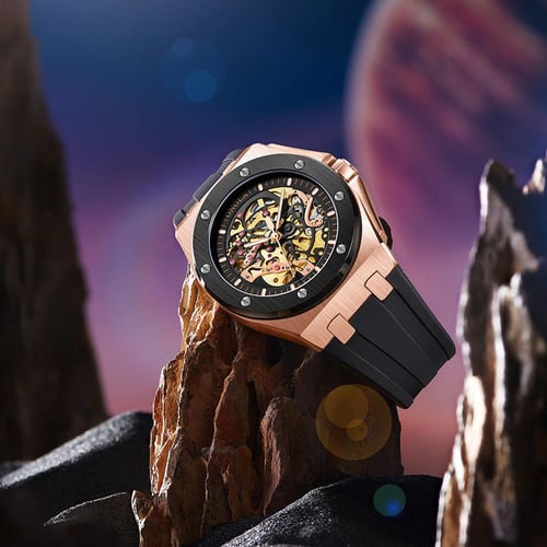 Silicone waterproof watch shop