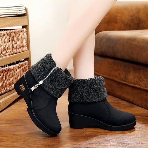 Winter wedge shoes on sale