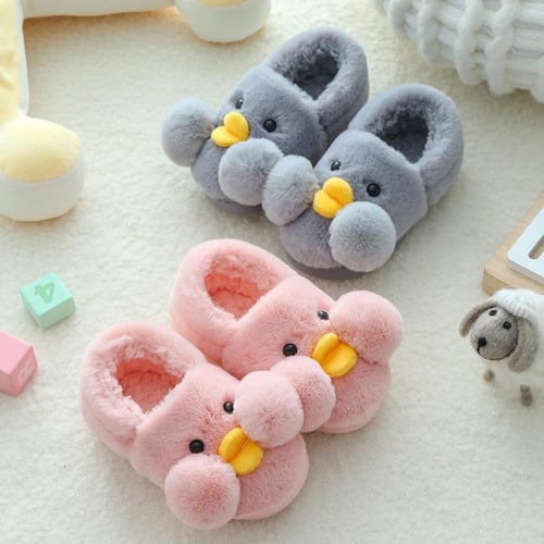 Childrens discount fluffy sliders