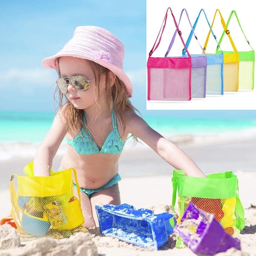 Kids mesh beach bag new arrivals