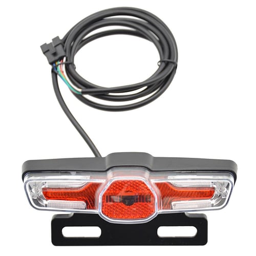 LED Ebike Brake Rear Light High Brightness Turn Signal Lamp