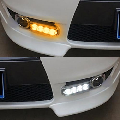 Mitsubishi lancer daytime running lights deals