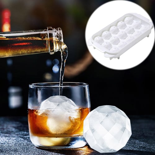Small Round Ice Tray For Freezer Ice Ball Maker Reusable Ice For