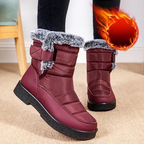 Plus size snow boots shop