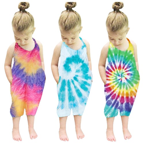 Rainbow tie dye jumpsuit online