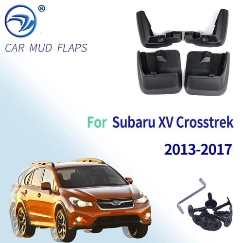 For Subaru XV Crosstrek 2013-2017 Set Molded Car Mud Flaps
