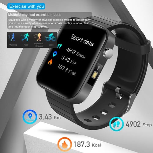 T68 Smart Watch with Body Temperature Measure Heart Rate Blood