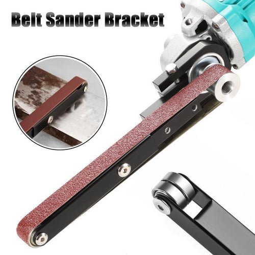 Drillpro diy sander sanding belt adapter deals for 100mm 4 inch electric angle grinder