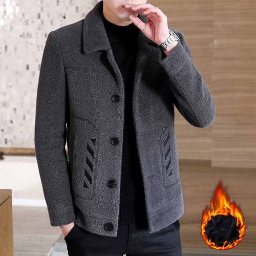 Winter woolen jacket top