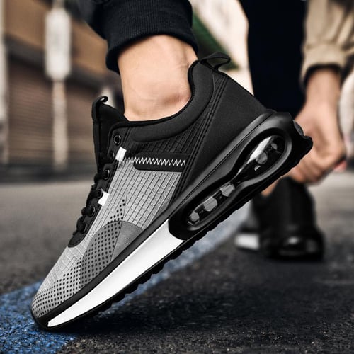 Size 39 45 Breathable Mesh Air Cushion Sneakers Running Shoes All match Casual Men s Shoes buy Size 39 45 Breathable Mesh Air Cushion Sneakers