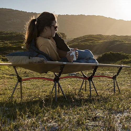 Portable folding sleeping chair top