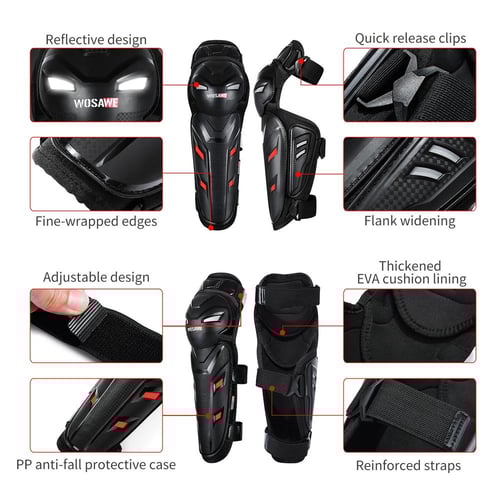 Motocross leg armour clearance