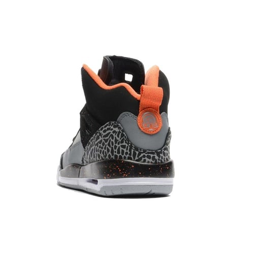 Jordan spizike orange and black best sale