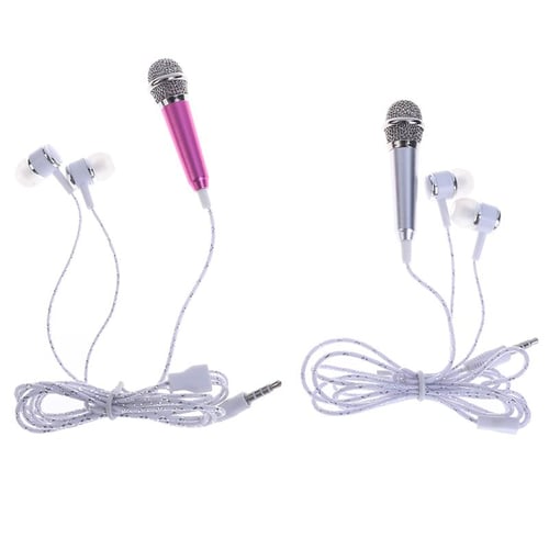 Mini mic with earphone outlet