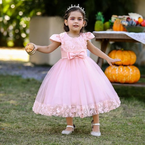 Pink dresses for kids new arrivals