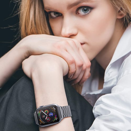 Metal strap For Apple watch Ultra 49mm 8 7 45mm 41mm stainless