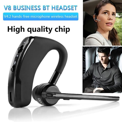V8 Wireless Bluetooth V4.2 Earphones In ear Handsfree Headset with