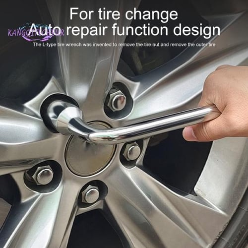 Spanner for shop car tyre