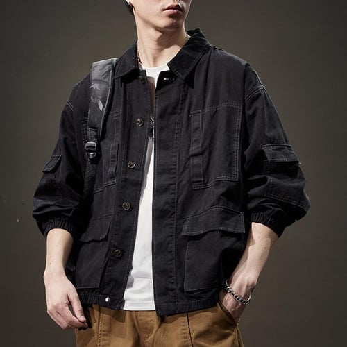 Denim jacket for work online
