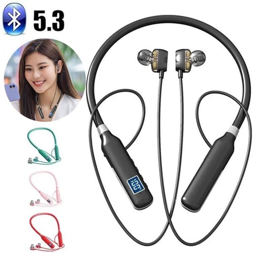 NEW LED Display Earbuds Two In One Bluetooth TF Card MP3 Player