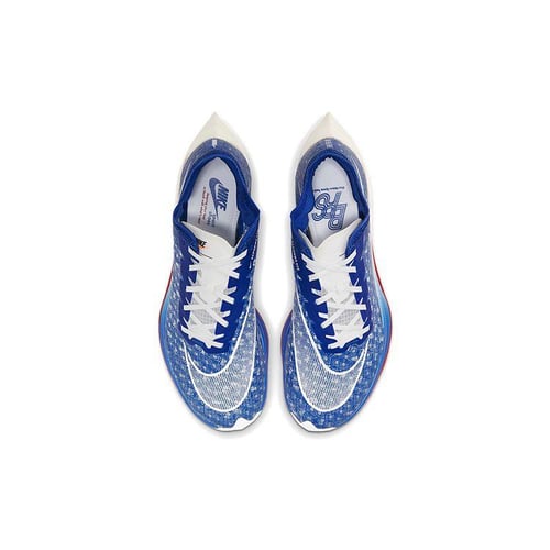Zoomx vaporfly next brs white team royal 2025