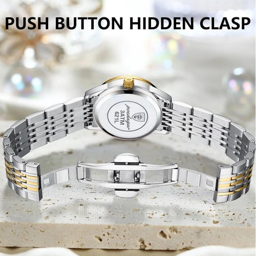 Push button hidden clasp discount