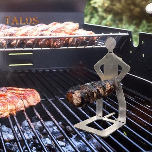 Bbq top sausage holder