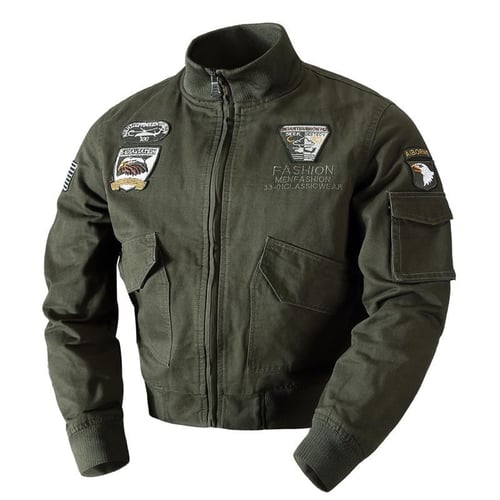 Airborne bomber jacket deals