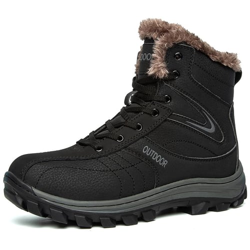 Mens warm boots top uk