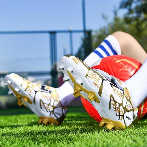 Men s Football Sneakers Professional Kids Football Boots TF FG School Football Boots Spikes Boys and Girls Outdoor Sports Training Sneakers buy